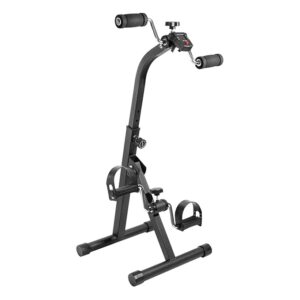 FIRST CHOICE Pedal Exerciser Bike Hand Arm Leg and Knee Peddler Adjustable Fitness Equipment for Seniors, Elderly Home Pedal Exercise Bike for Total Body, Adjustable Height & Resistance Pedal